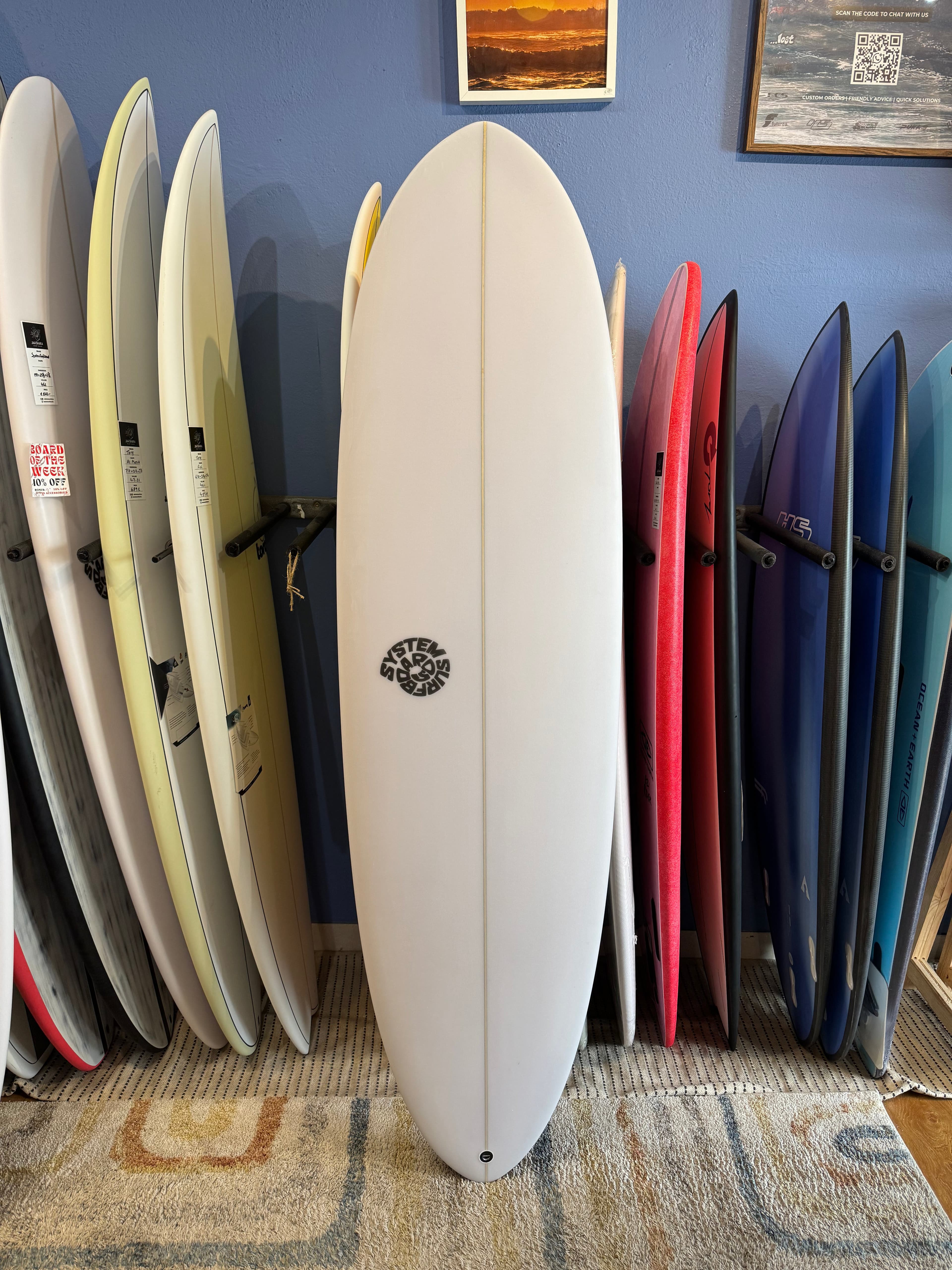 System surfboard 6'6 "Smooth operator"